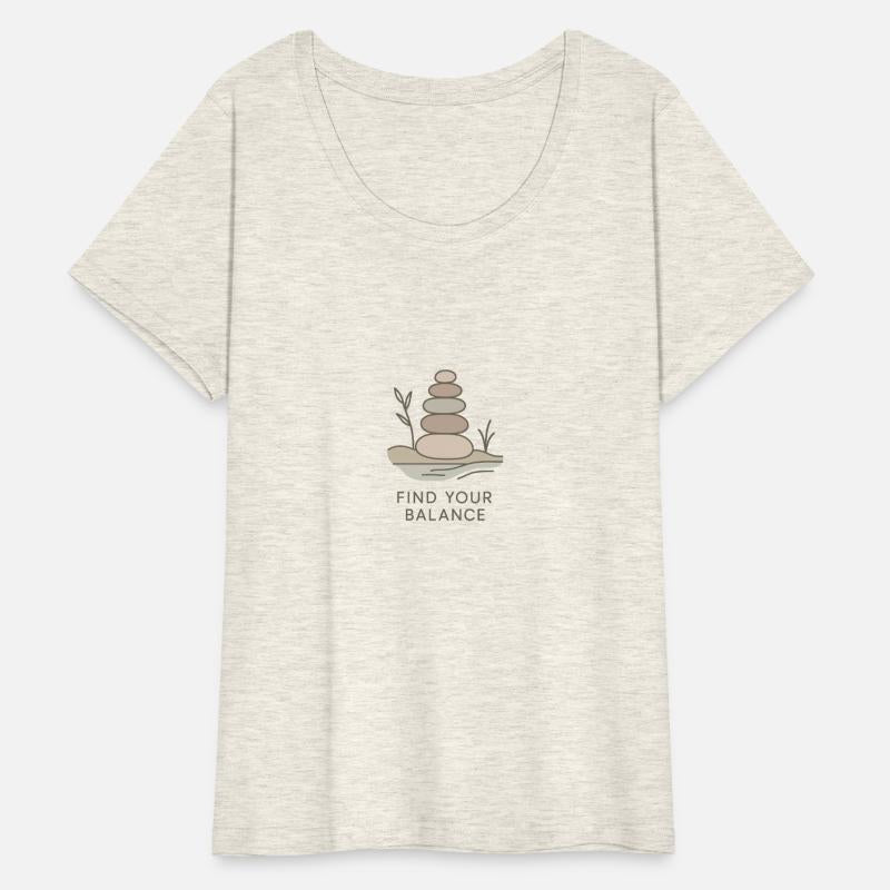 Find Your Balance – Cairn Stone Stack Design