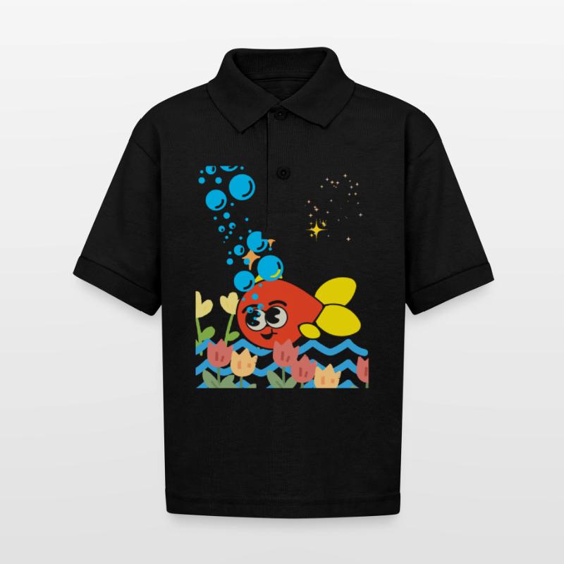 Fish Swimming in Pure Nature Water