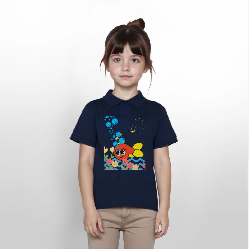 Fish Swimming in Pure Nature Water