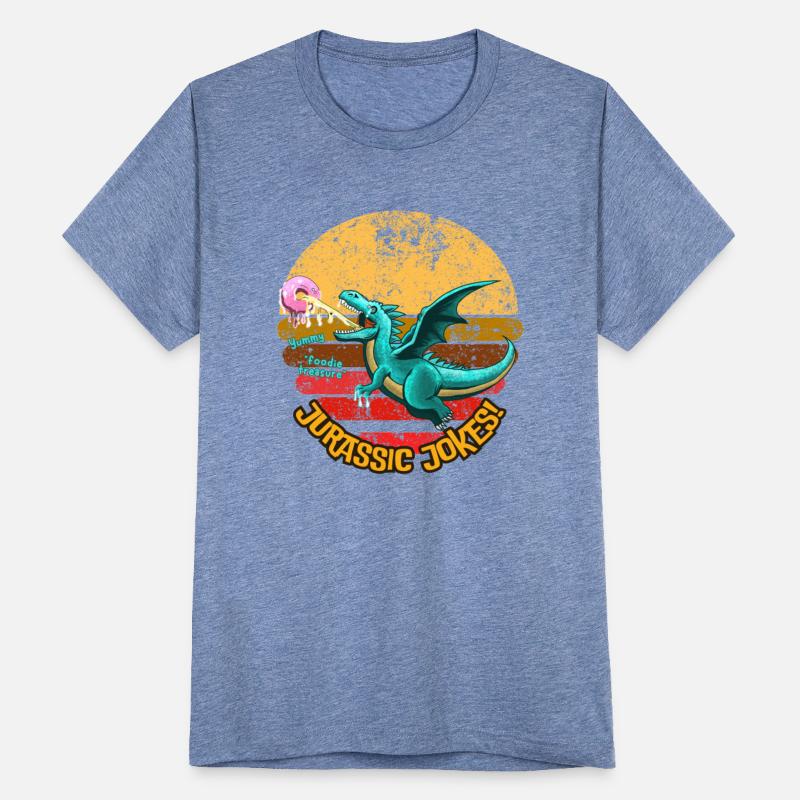 Flying Dinosaur Chasing Donut