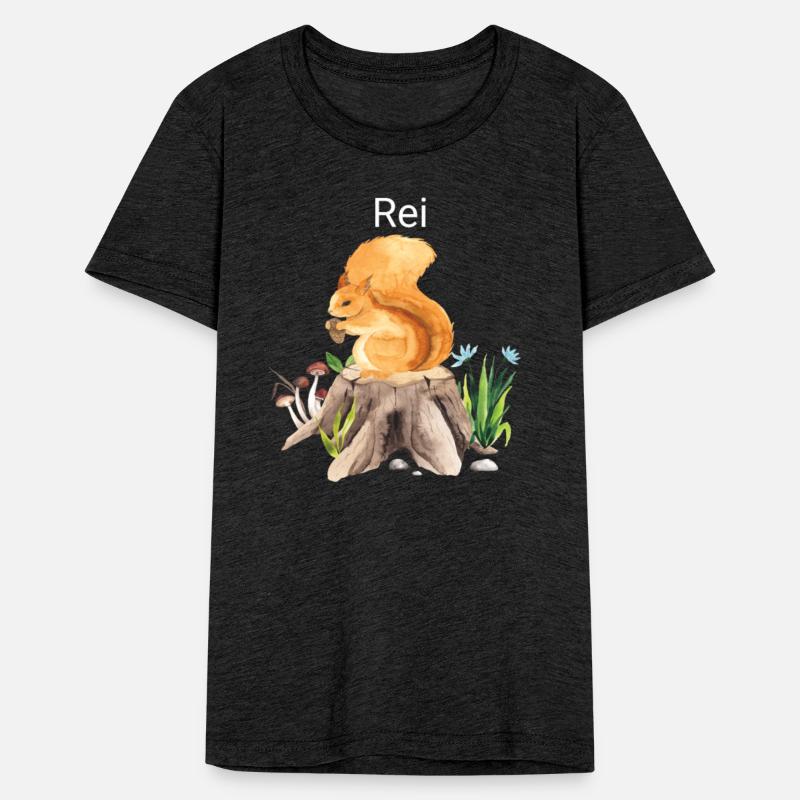 Forest animal squirrel with name Rei