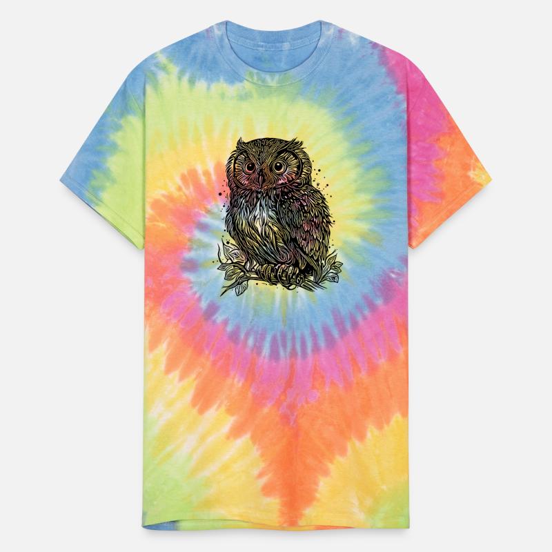 Forest Owl Nature Motif For Owl Lovers
