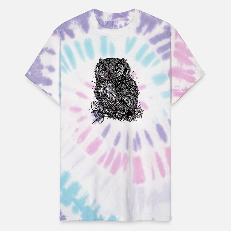 Forest Owl Nature Motif For Owl Lovers