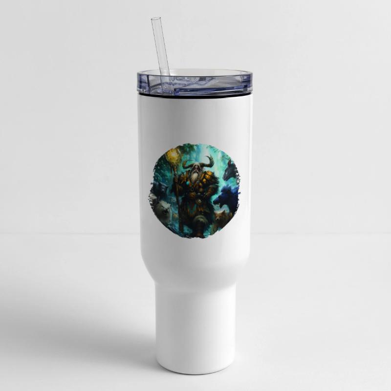 Forest Shaman Summoning Ancient Animal Spirits