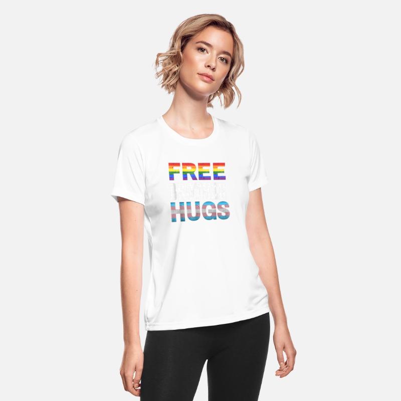 Free Brother Hugs LGBT Pride Free Brother Hugs