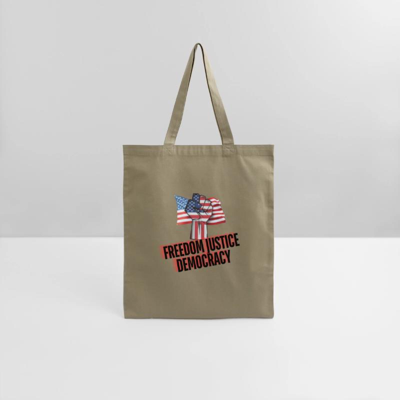 freedom justice democracy american flag