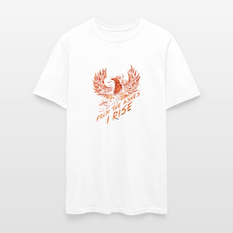 From The Ashes I Rise Motivational Phoenix