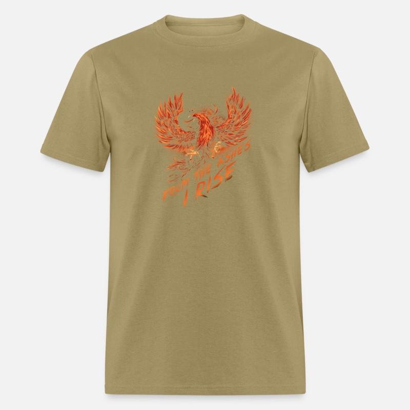 From The Ashes I Rise Motivational Phoenix