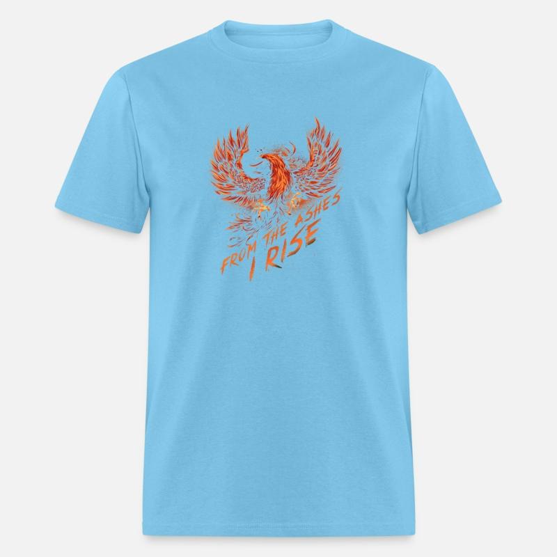 From The Ashes I Rise Motivational Phoenix