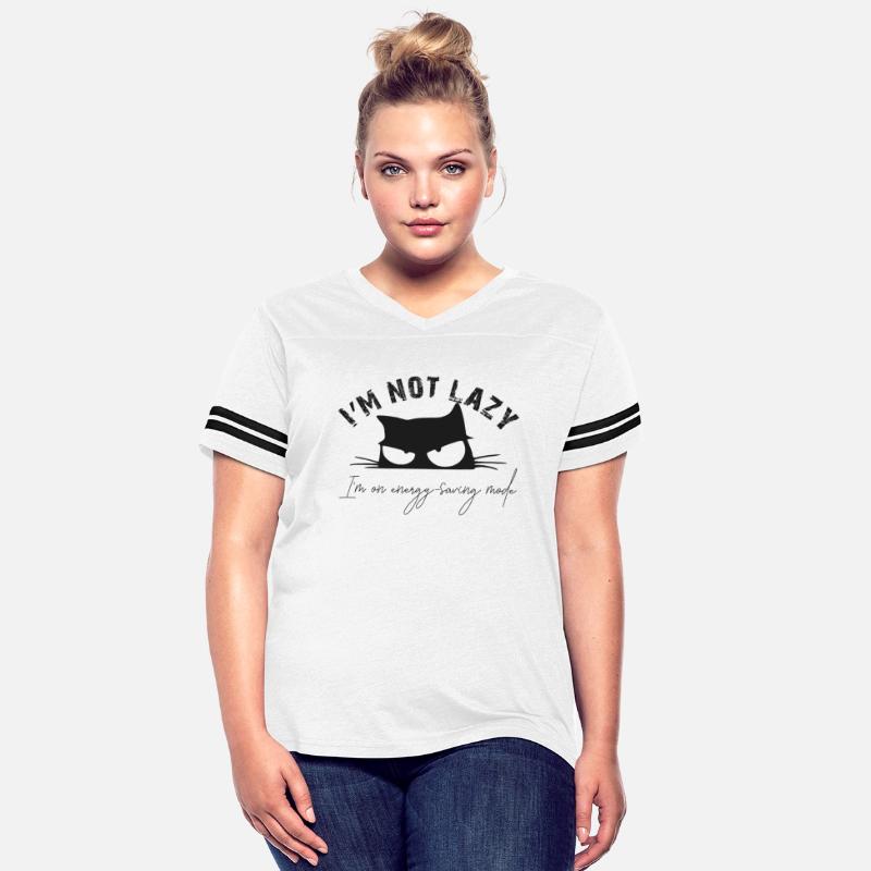 Funny Cat I am not Lazy im on energy saving mode