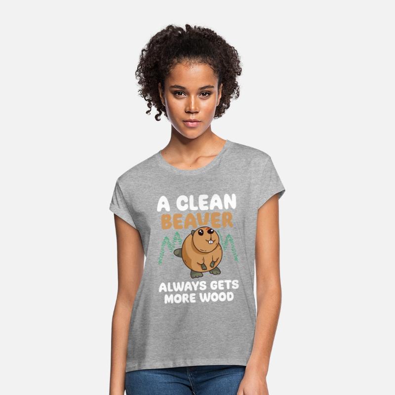 Funny Clean Beaver Wood Joke Tee
