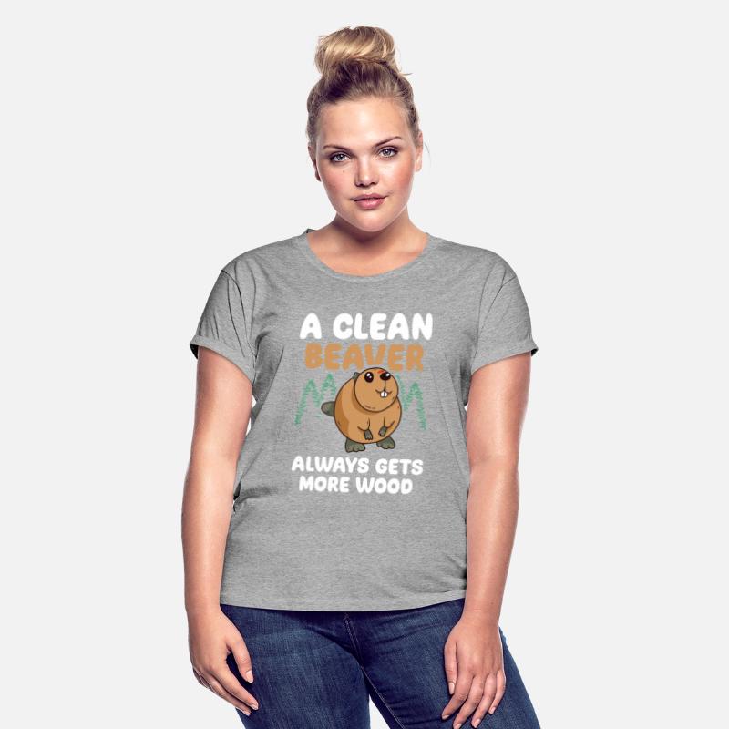 Funny Clean Beaver Wood Joke Tee