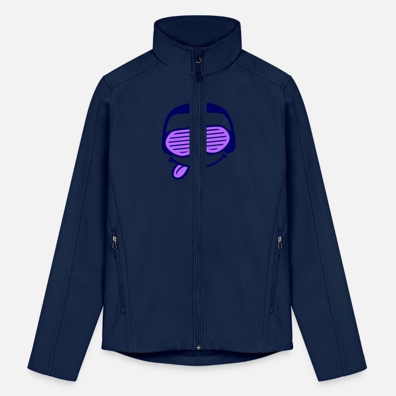 Funny DJ Face Sticks Out Tongue Party Music Club