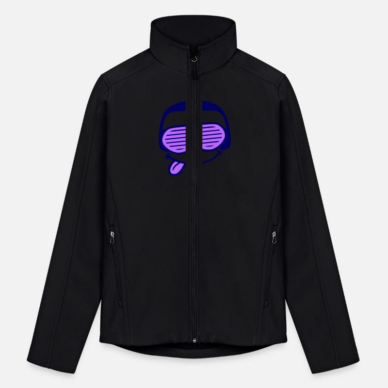 Funny DJ Face Sticks Out Tongue Party Music Club