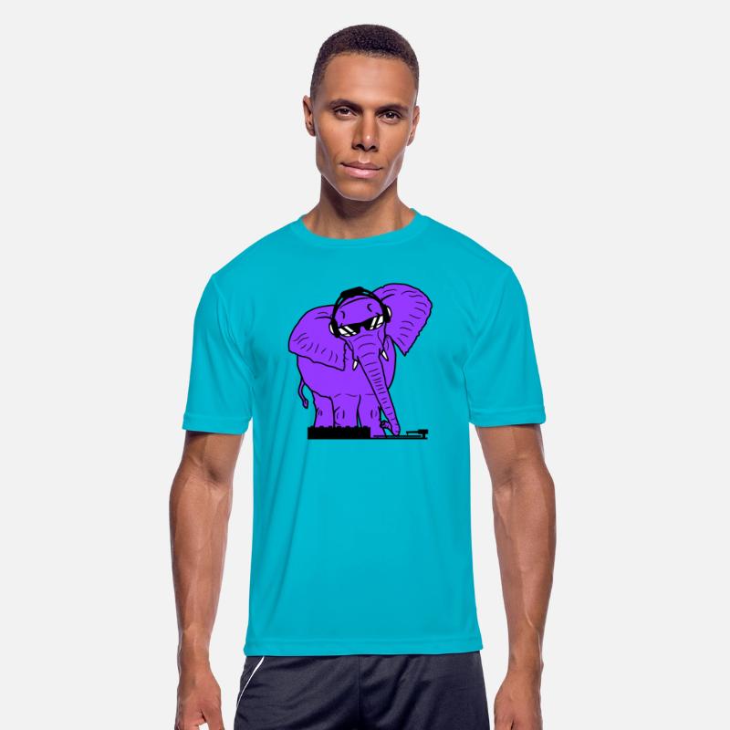 Funny DJ Pink Elephant Mixtape Music Party Club