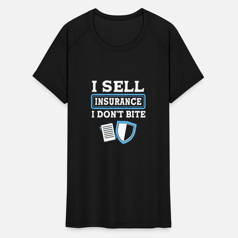 Funny Insurance Agent Sell Insurance I Don't Bite