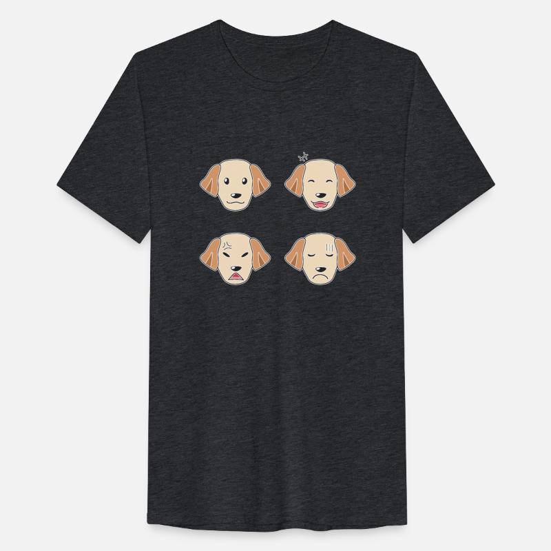 Funny Labrador Retriever Dog Cartoon Faces