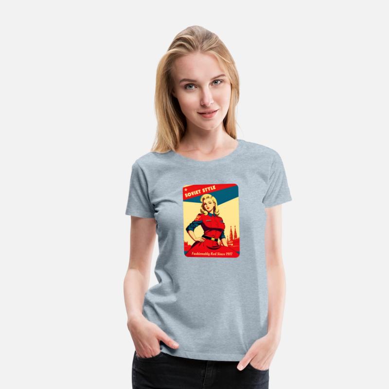 Funny Retro Art Style USSR Soviet Communism Humor
