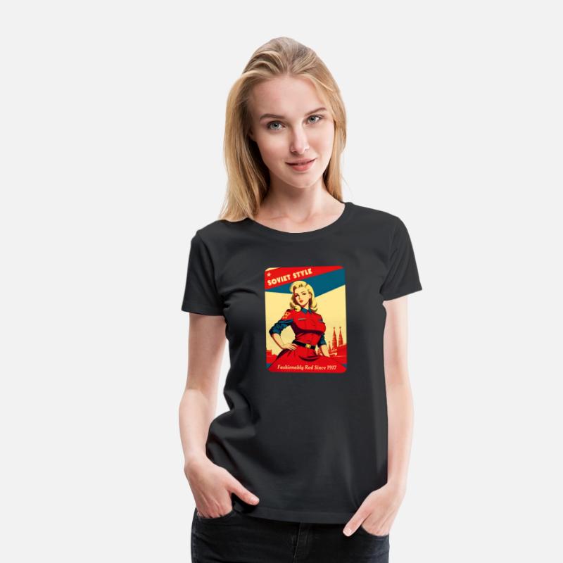 Funny Retro Art Style USSR Soviet Communism Humor