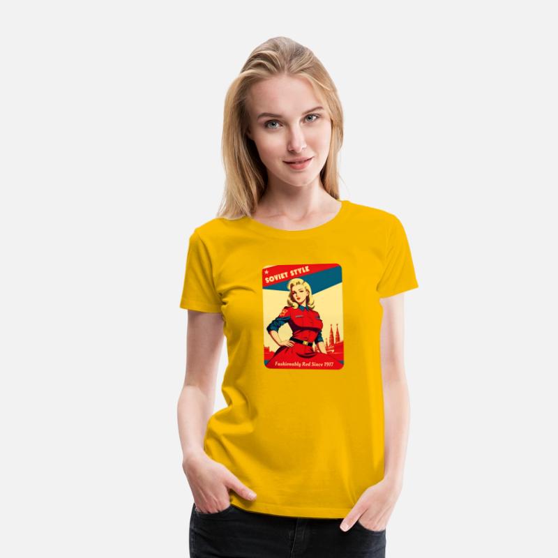 Funny Retro Art Style USSR Soviet Communism Humor