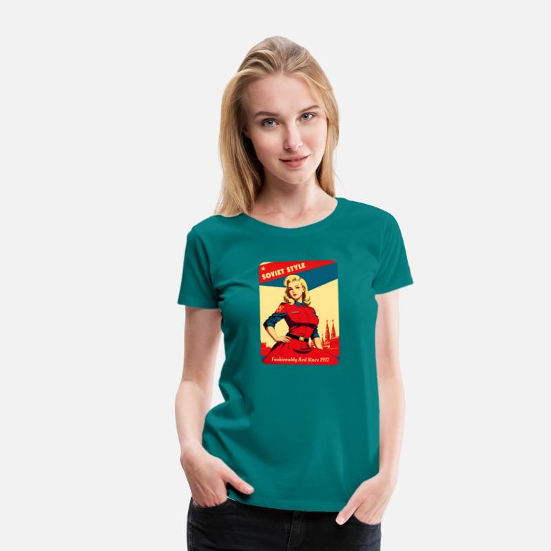 Funny Retro Art Style USSR Soviet Communism Humor