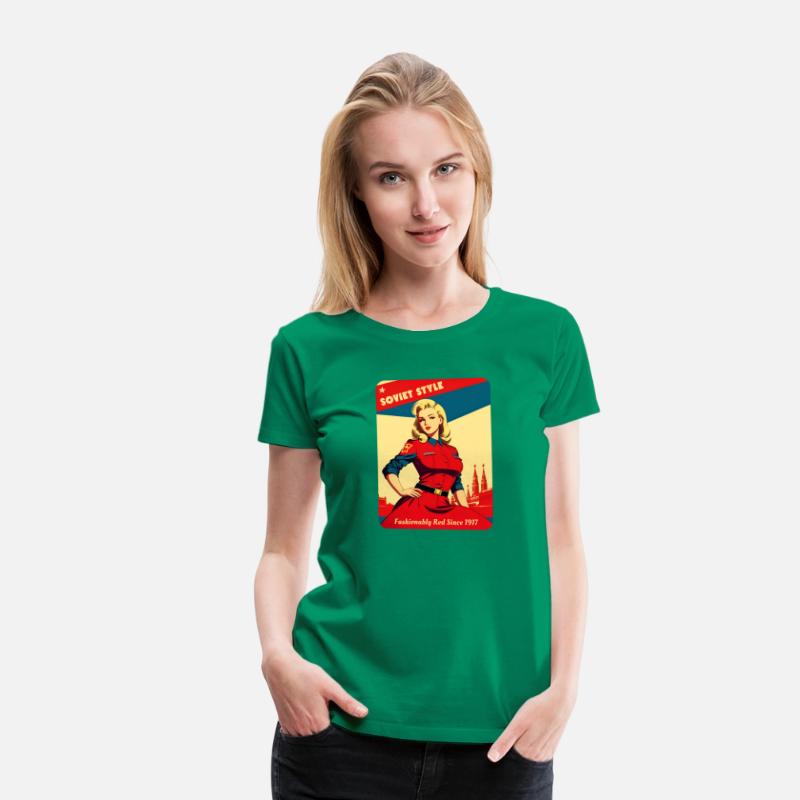 Funny Retro Art Style USSR Soviet Communism Humor