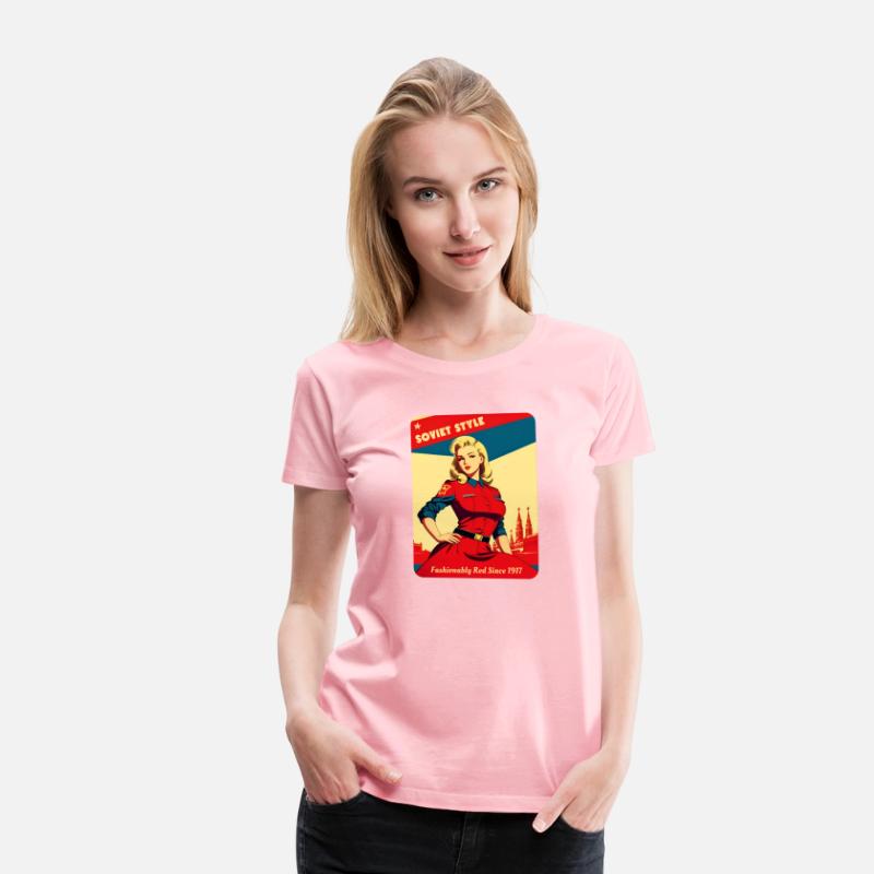 Funny Retro Art Style USSR Soviet Communism Humor