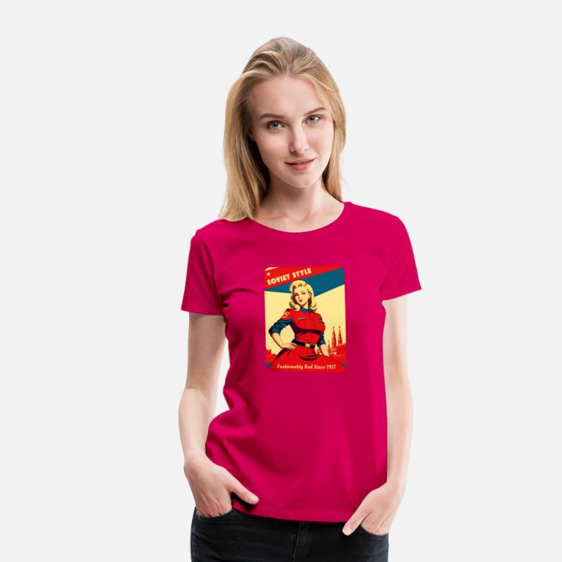 Funny Retro Art Style USSR Soviet Communism Humor