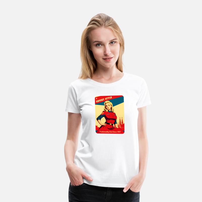 Funny Retro Art Style USSR Soviet Communism Humor