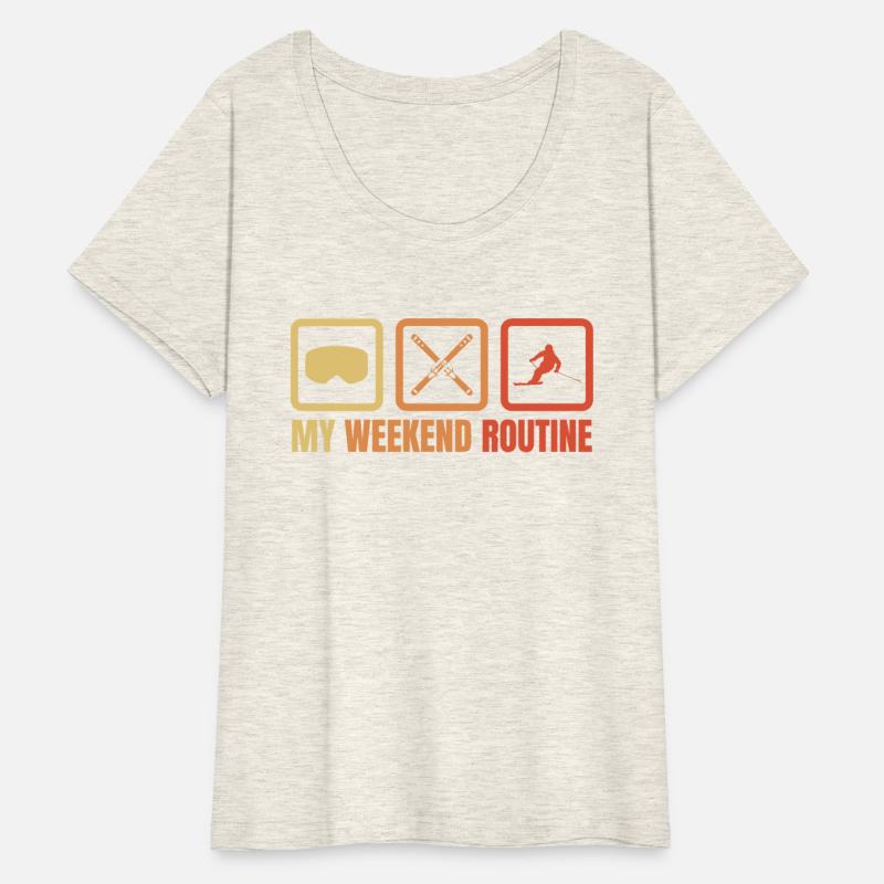 Funny Ski Weekend Routine