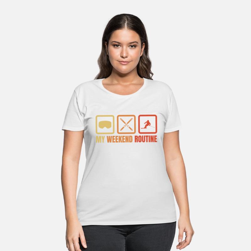 Funny Ski Weekend Routine