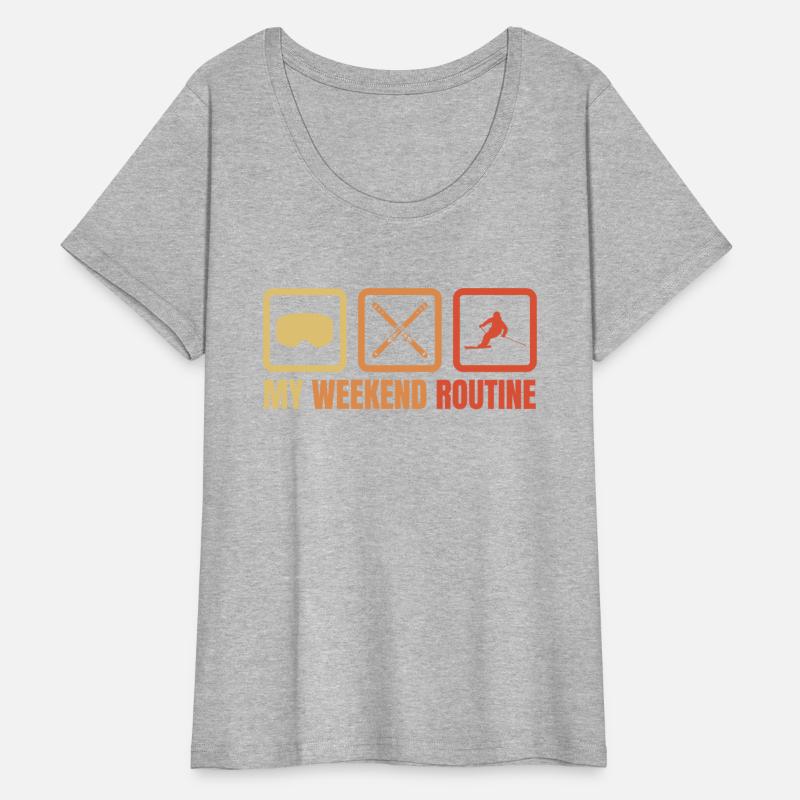 Funny Ski Weekend Routine