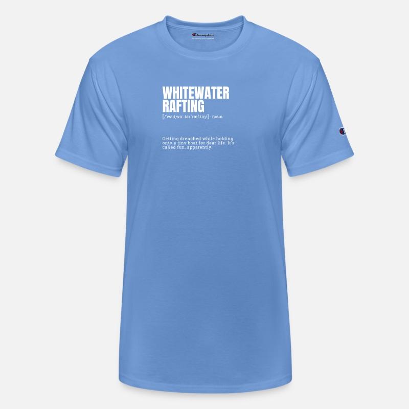 Funny Whitewater Rafting Definition Graphic