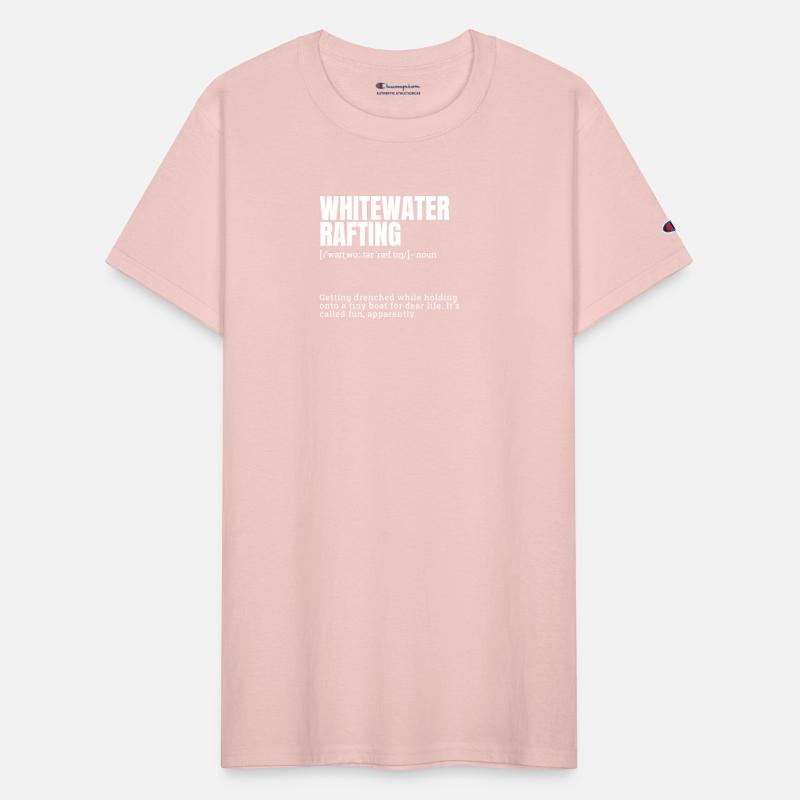 Funny Whitewater Rafting Definition Graphic