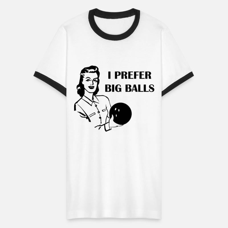 Funny Women's Bowling Team Fitted T-Shirt