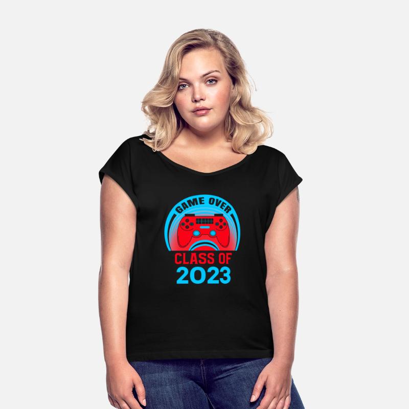 Game Over Class Of 2023 Shirt Students Funny 2023