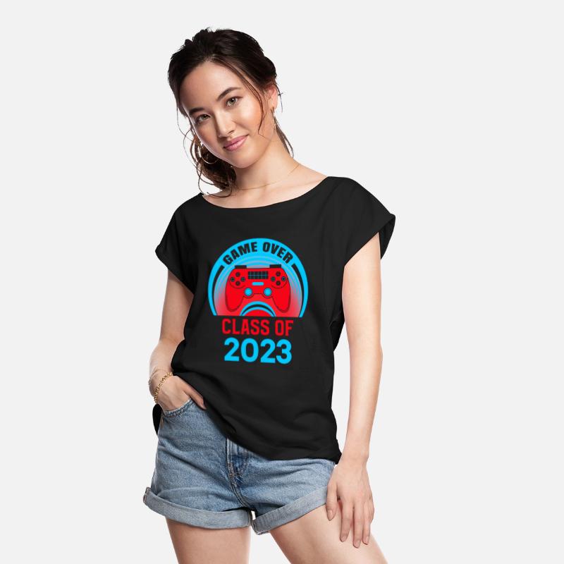 Game Over Class Of 2023 Shirt Students Funny 2023