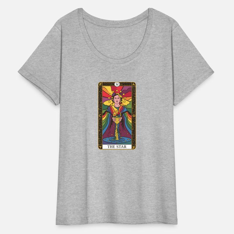 Gay Pride The Star Tarot Card, LGBTQ Tarot Card