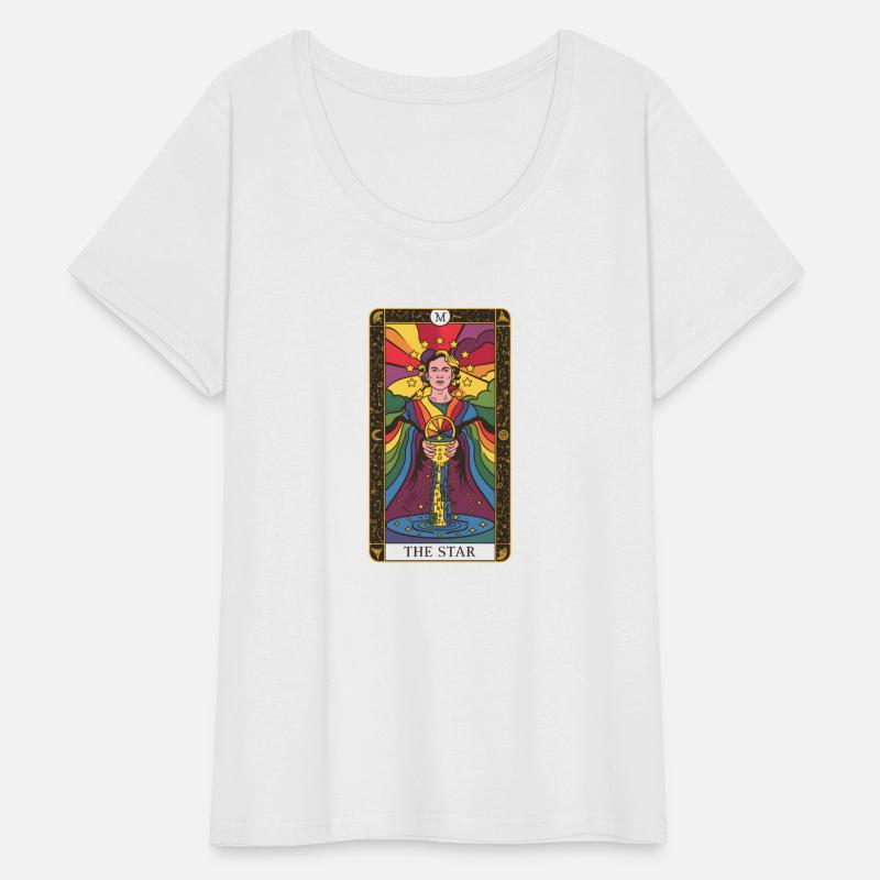 Gay Pride The Star Tarot Card, LGBTQ Tarot Card