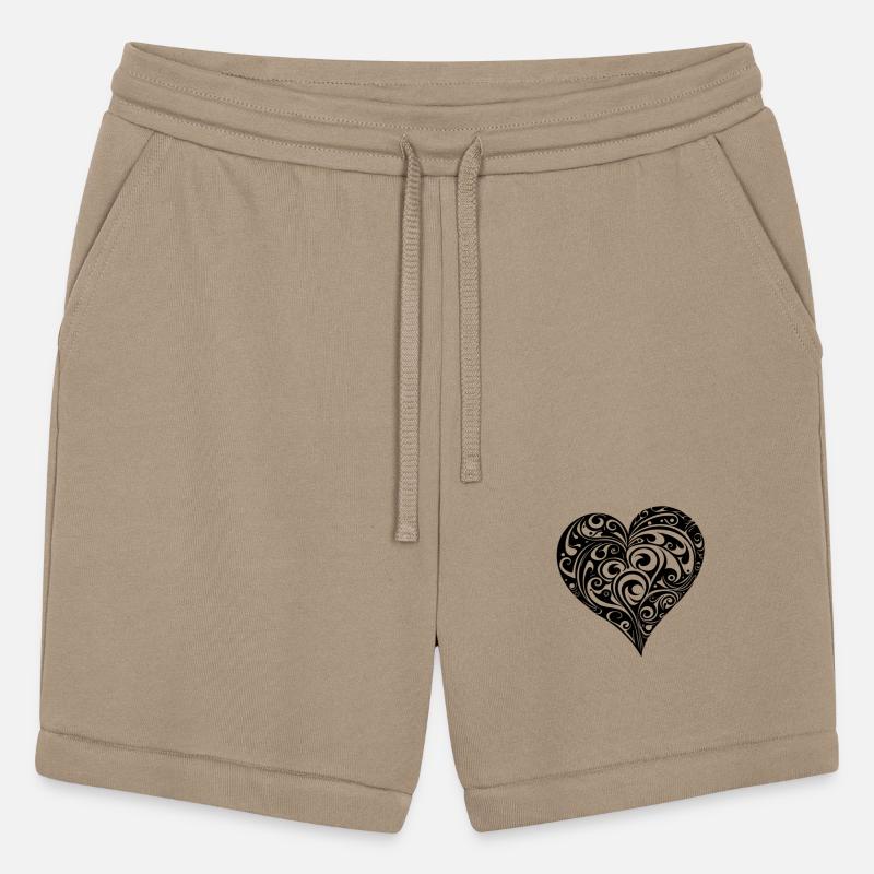 Geometric Playful Tattoo Shape Heart