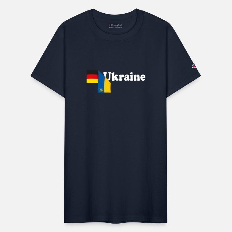 Germany Ukraine Tryzub Flag