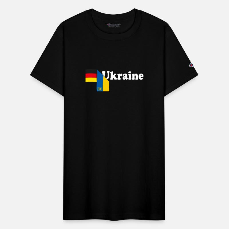 Germany Ukraine Tryzub Flag