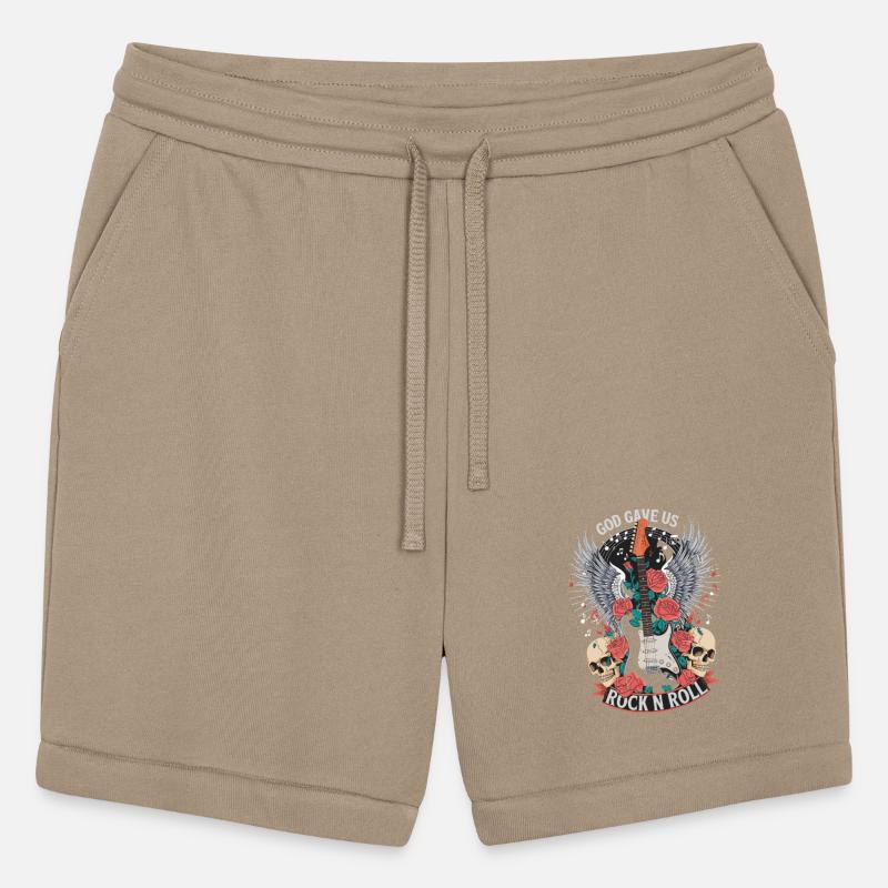 God Gave Us Rock N Roll Guitar Musician Art