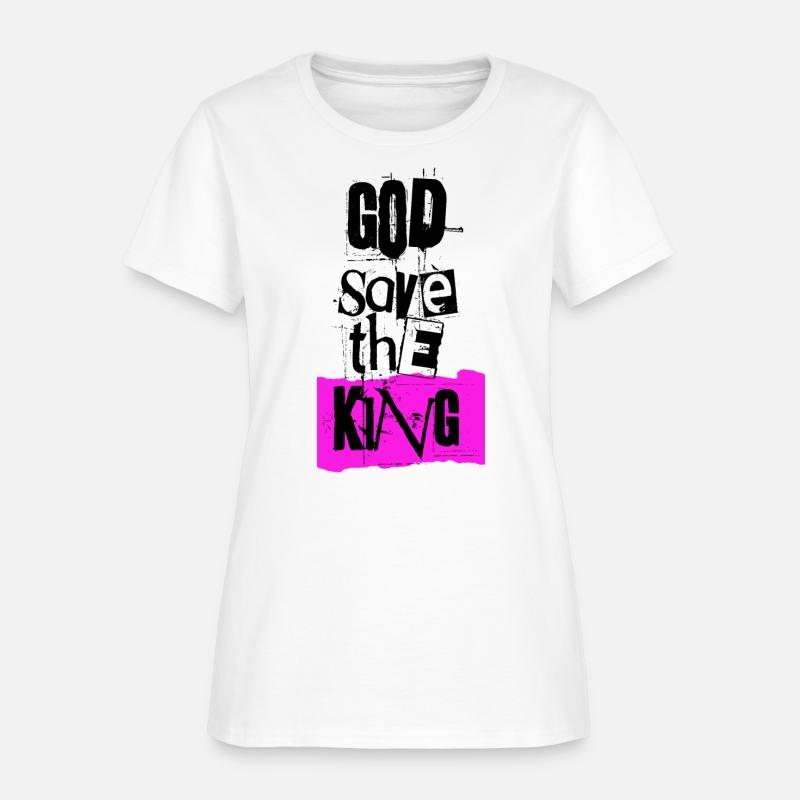 God Save The King Charles British Royal Punk