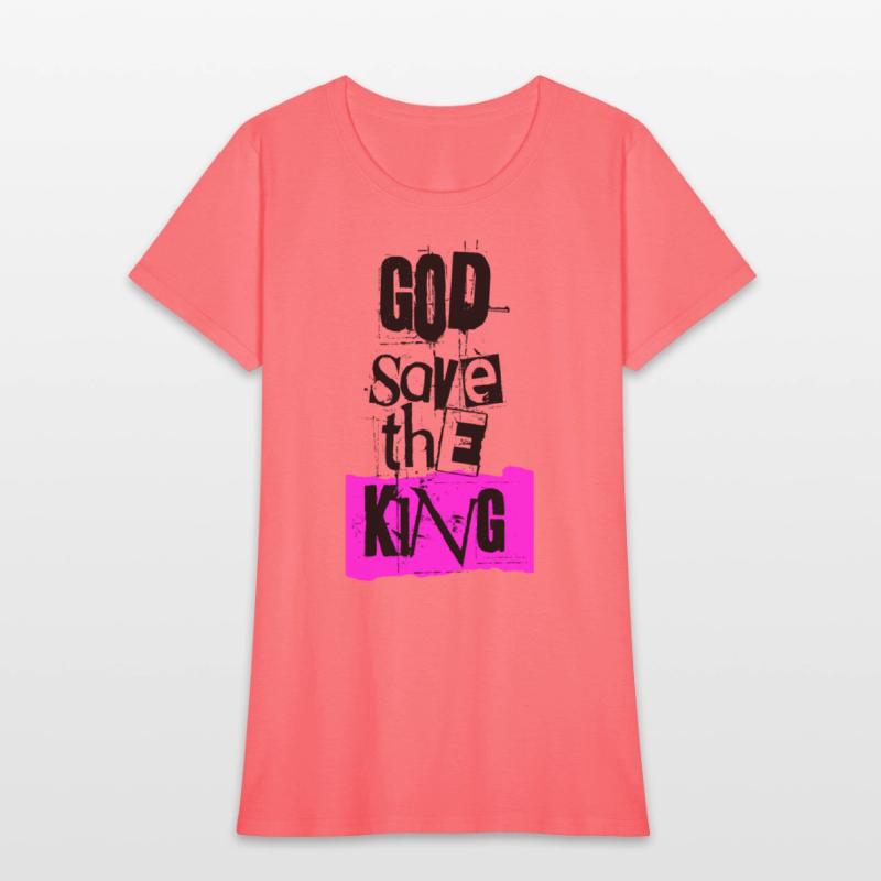 God Save The King Charles British Royal Punk