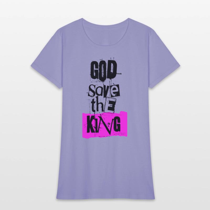 God Save The King Charles British Royal Punk