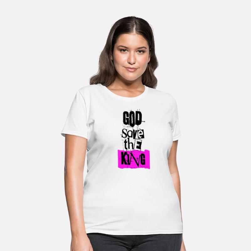 God Save The King Charles British Royal Punk