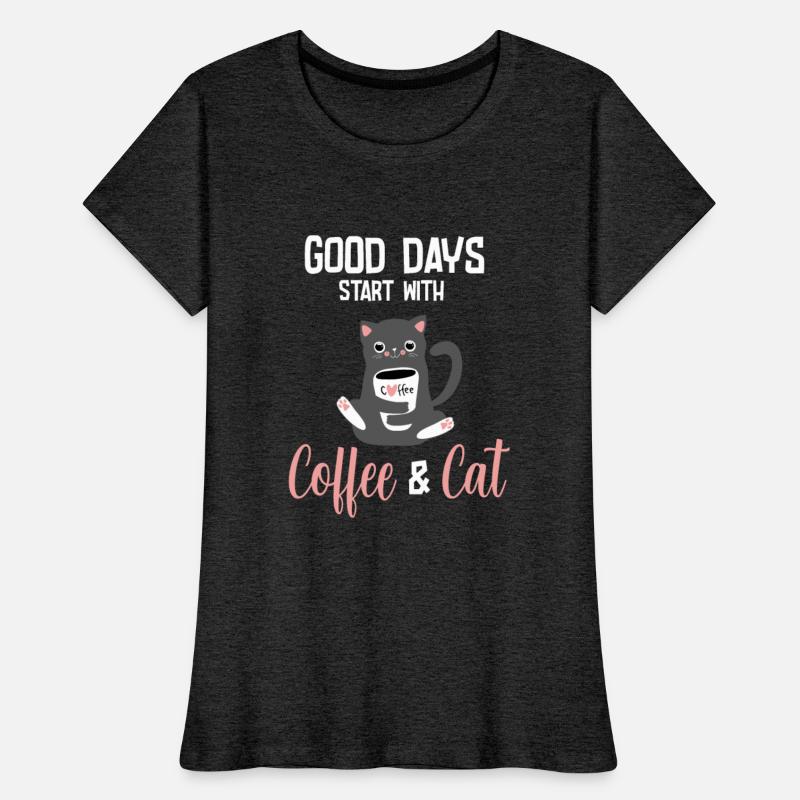 Good days start with coffee and my cat