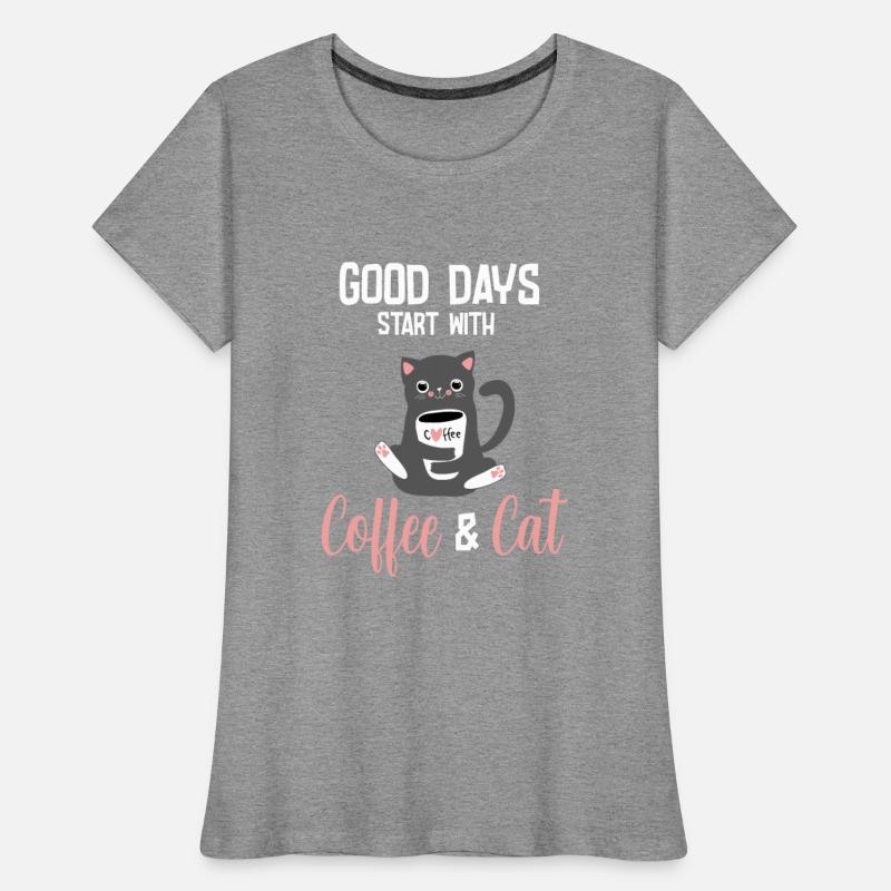 Good days start with coffee and my cat