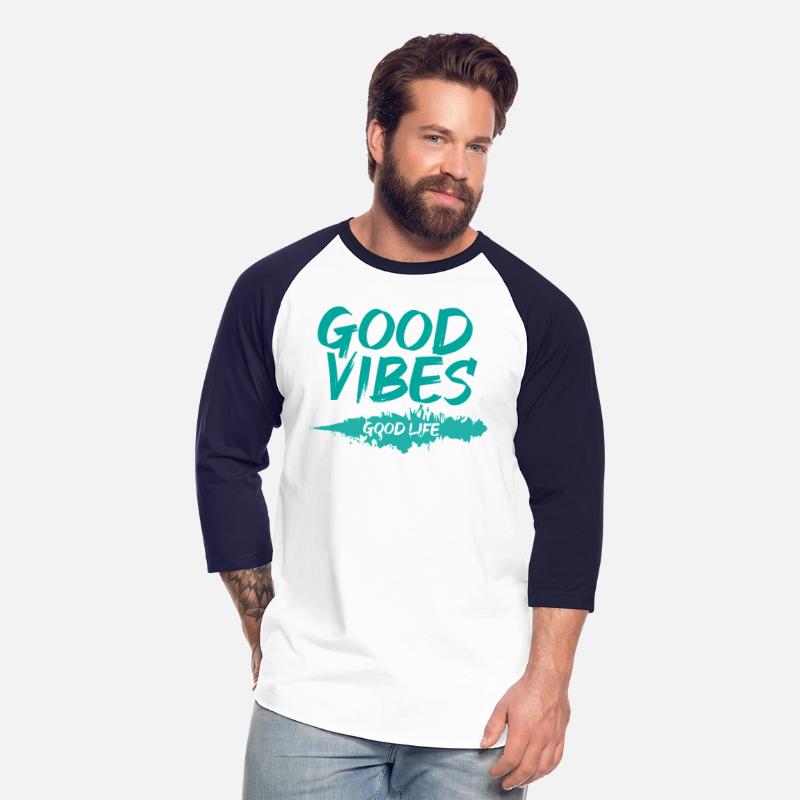Good Life Cool Brush Vibes Typographic T-Shirt